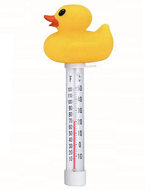 Teploměr plovoucí bazénový – kačenka..
