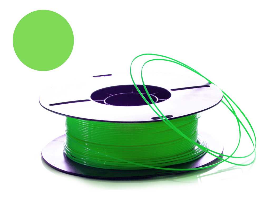 ABS filament, 1,75mm, cívka, 1kg - zelená