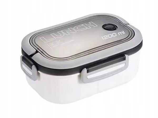 Lunchbox 1200ml Nádoba na jídlo - bílá..