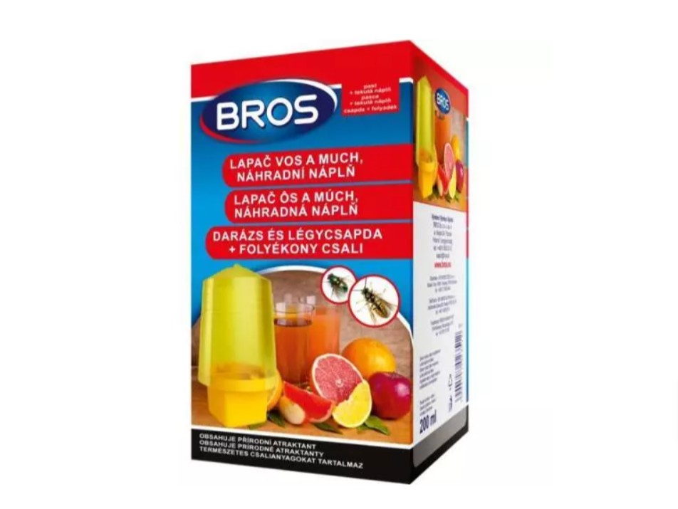 Bros lapač vos a much + náhradní náplň