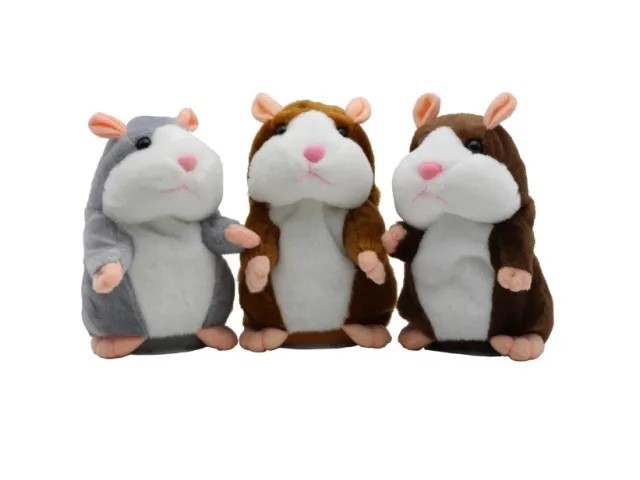 Interaktivní maskot křečka - opakující vše co řeknete