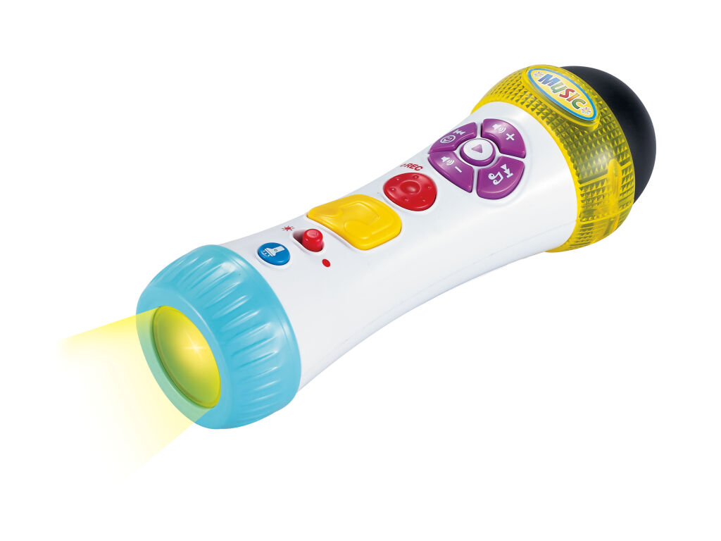 Dětský svítící mikrofon SUPERSTAR – Edice pro malé zpěváky