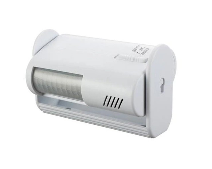 Přenosný  PIR dveřní alarm a signalizační gong s čidlem pohybu - hlásič návštěv HT43